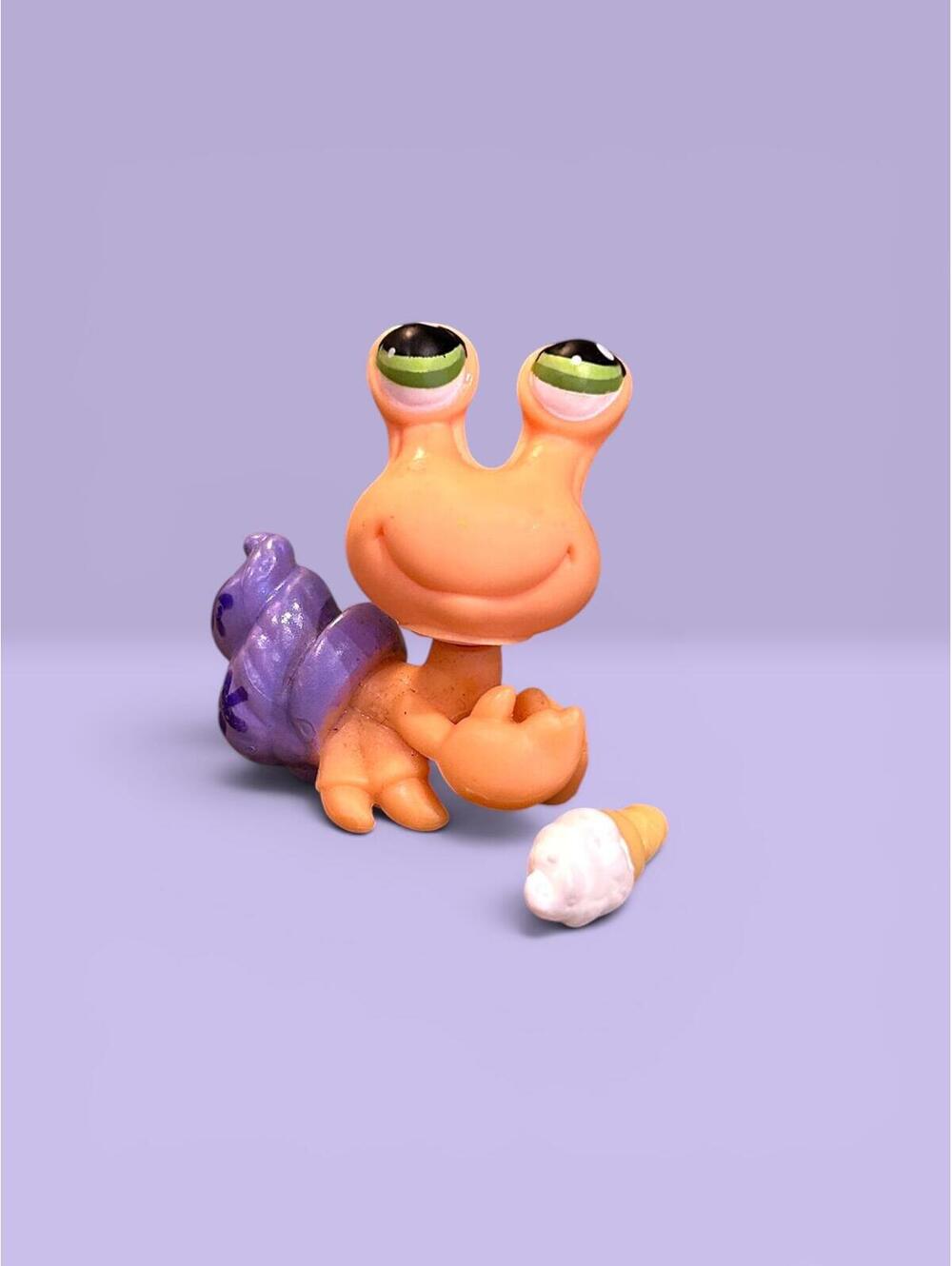 Littlest Pet Shop LPS Hermit Crab #352 with Ice Cream Accessory